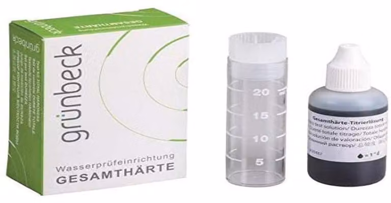 Tester per la durezza dell'acqua, multimetro, colore bianco, 0,05 kg