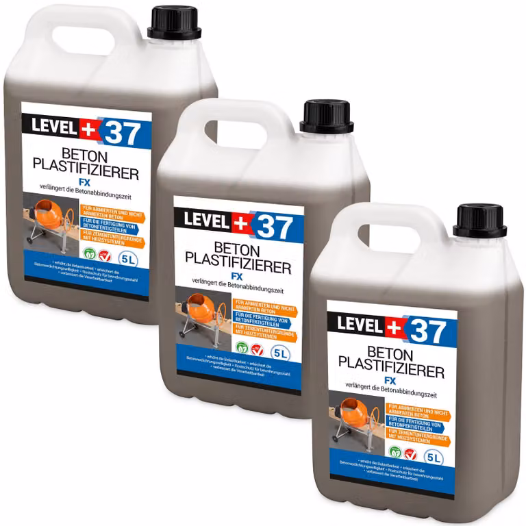 Plastificante per calcestruzzo e massetti cementizi 15L BETON PLASTICIZER FX L+37