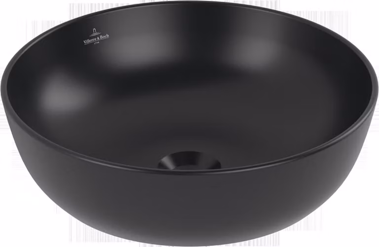 Villeroy & Boch Artis, lavabo à poser, rond, sans trop-plein, 430x430mm, 417943R7, 417943R7
