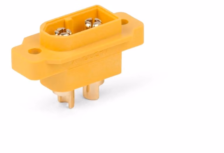 Connettore XT60 con supporto, maschio, confezione da 10 pezzi