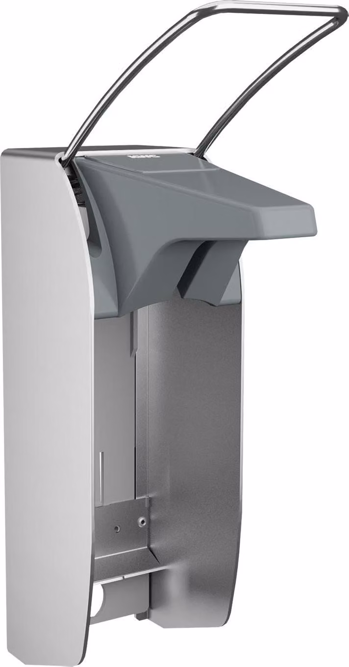 KWC AR dispenser, MEDCARE, acciaio inox, AP, 82x305x169 mm, per 500 ml, leva 169 mm