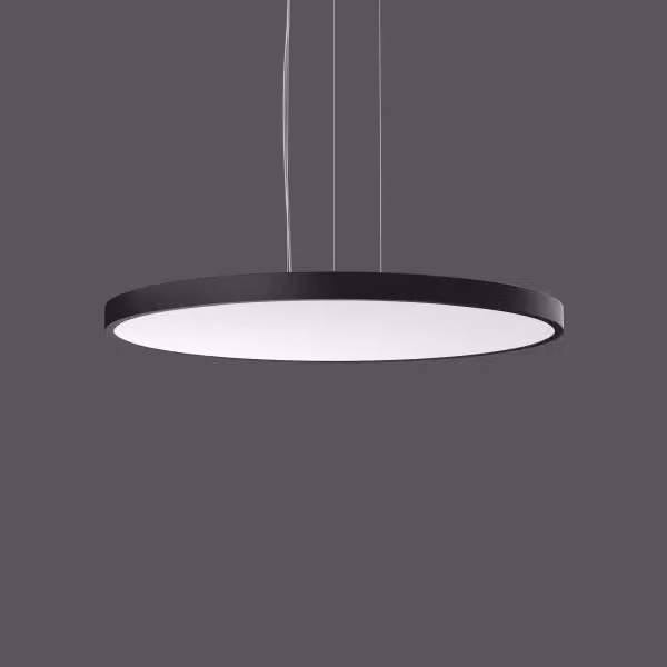 RZB Triona, 1 lampadina, LED, 4600 K, 6000 lm, IP20, Metallizzato, Argento