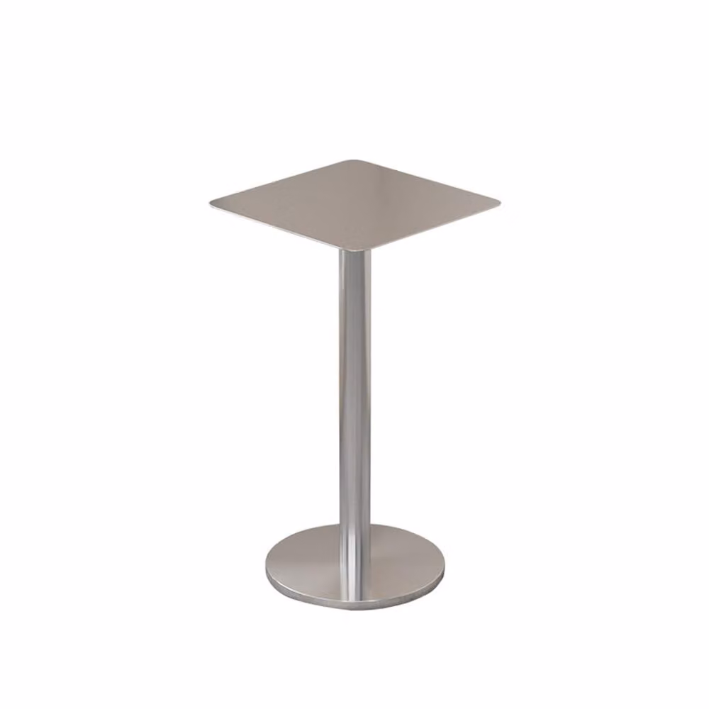 Mobili da ristorazione in acciaio inox bar caffè tavolo commerciale bistrot 40x40x75cm 【BXG-BF40】