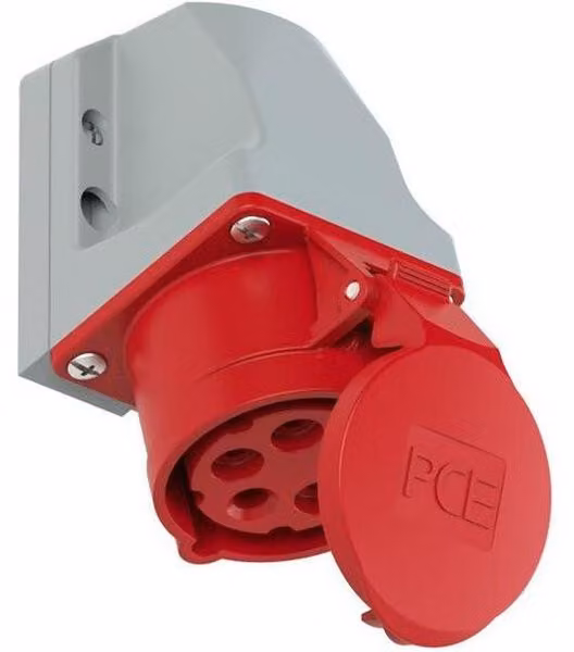 Presa a muro PCE Turbo Twist 16A 5p 6h IP44