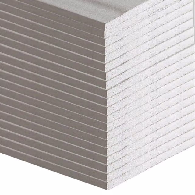 Lastre di cartongesso Siniat Pregyplac Plus BA10 resistenti all'umidità, colore bianco, L 120 cm x P 200 cm, spessore 9,5 mm, confezione da 24 pezzi