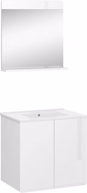 Set mobili bagno Izan Bianco 3 pezzi Vicco