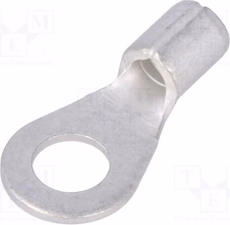 10 connettori a crimpare per cavi, sezione 1,5÷2,5mm2, filettatura M4, per collegamenti su cavi isolati ST-085/4
