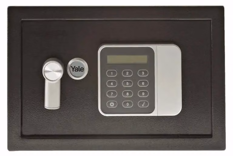 Yale YSG/200/DB2 safe Freestanding safe 8.6 L Steel Black