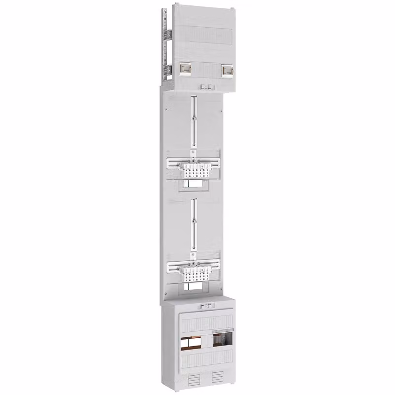 Spazio contatore 3pts 2z - Pannello contatori 2 file contatori kWh 0 Z19620