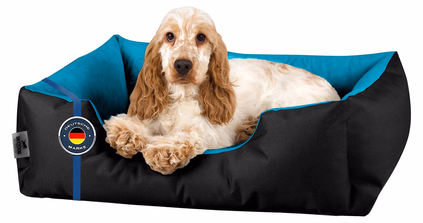 Letto per cani BedDog, modello LUPI. Cuscino per cani, cesta per cani con rivestimento lavabile