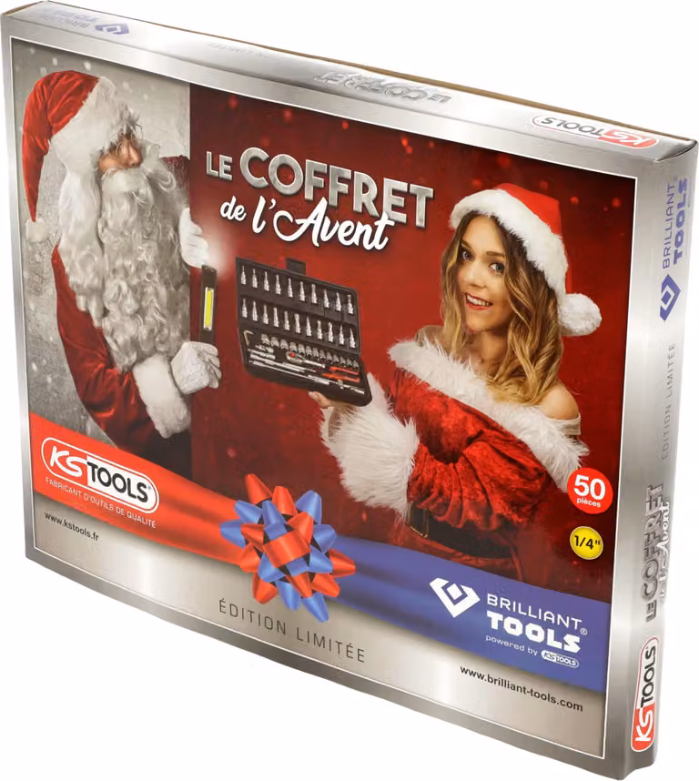 Calendario dell'Avvento - 50 pezzi - KS TOOLS 999.8887
