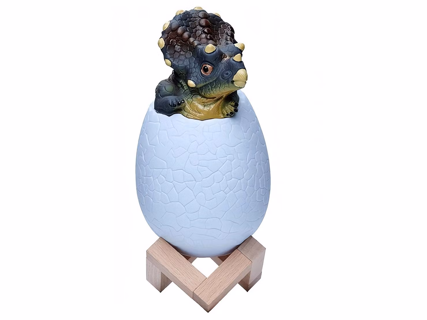 Verk 12294 Dinosauro Triceratopo 3D Lampada RGB