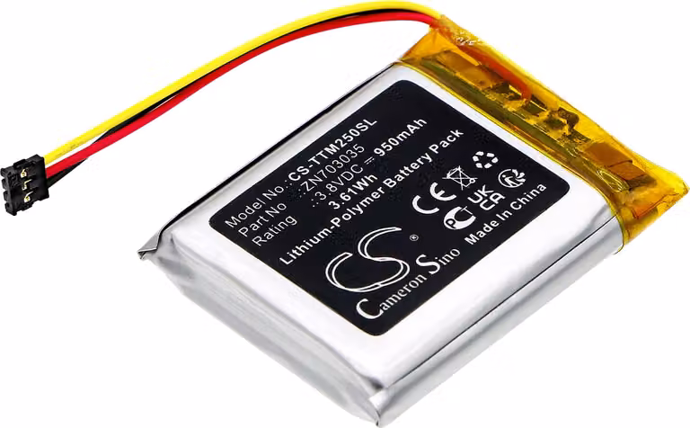TECHTEK Batteria compatibile con [Teltonika] TM250 sostituisce ZN703035