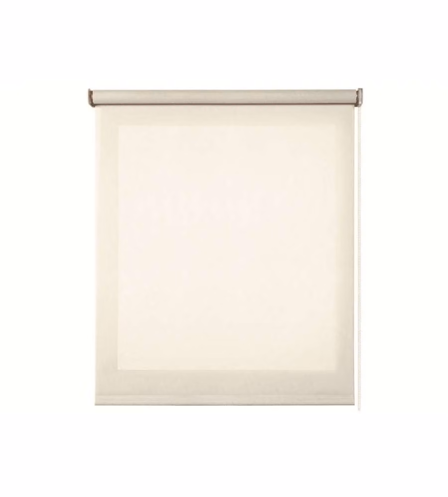 SCREEN PRO Tenda a Rullo Lino 120x250 cm - Tessuto Tecnico UV Resistente