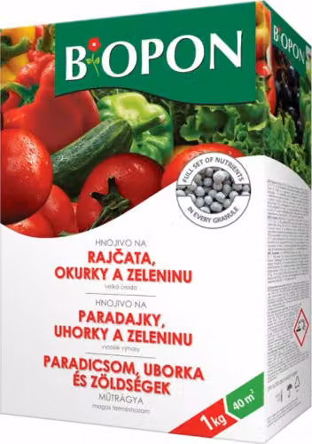 BIOPON concime per pomodori, cetrioli1kg + elisir DUO GRATIS
