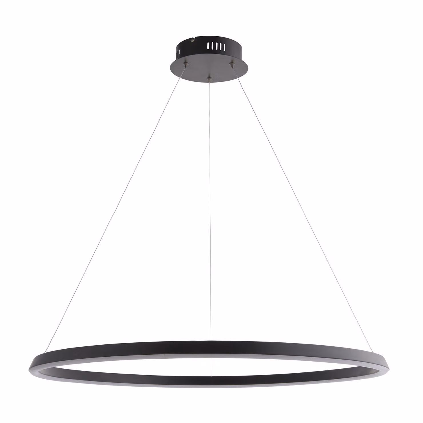 Lampada a sospensione Staten | 1 luce | 43,5 W LED 5082 lumen | 3000 Kelvin | Alluminio/acrilico