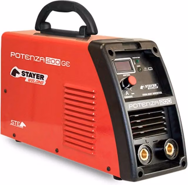 Saldatore Inverter MMA Stayer Potenza 200 GEK Rosso