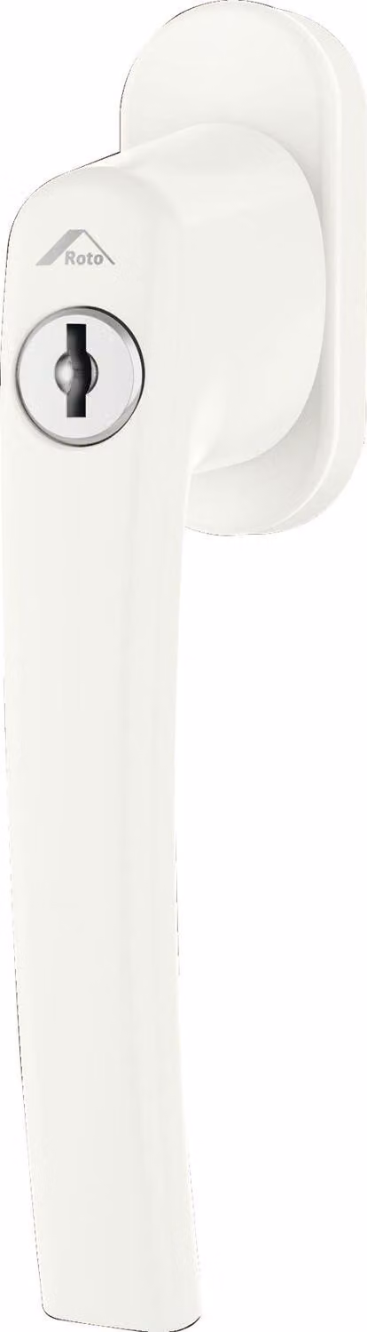 ROTO Maniglia per finestra ROTOLINE - bloccabile TiltFirst, alluminio bianco