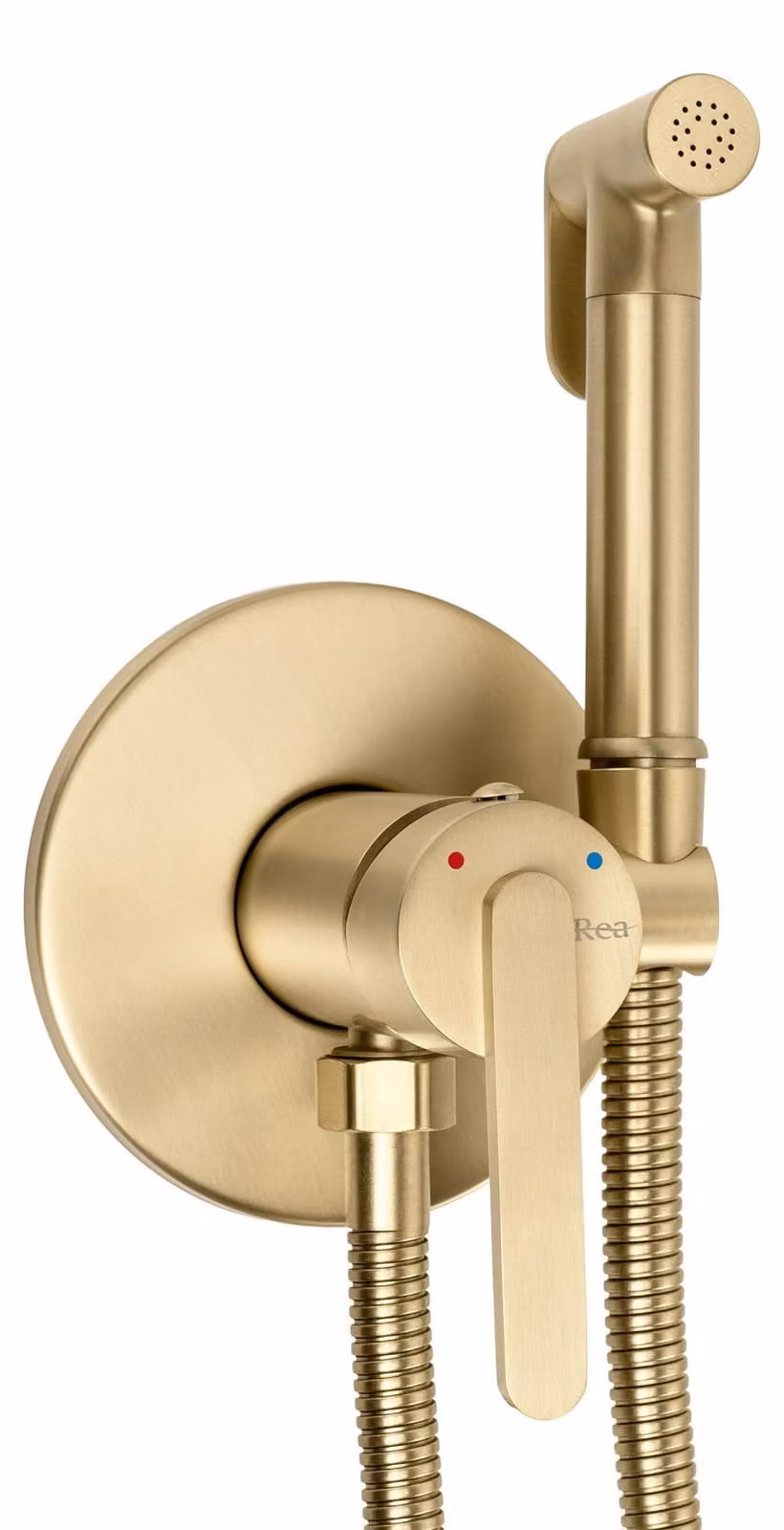 Rubinetto Per Bidet Rea Ontario Oro Spazzolato