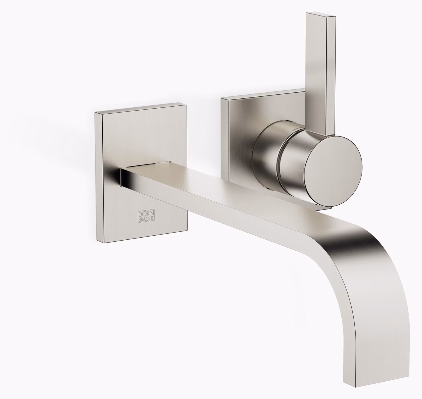 Dornbracht MEM Mitigeur monocommandé mural pour lavabos sans vidage, saillie 247mm, 36862782-06, 36862782-06