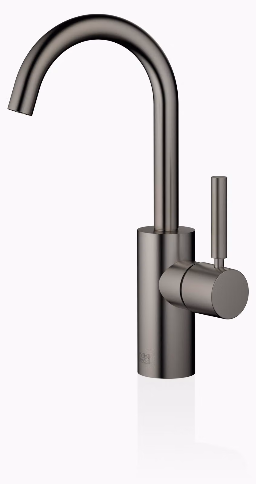 Dornbracht META Mitigeur monocommandé pour lavabos sans vidage, saillie 123mm, bec orientable 360, 33525661-99, 33525661-99