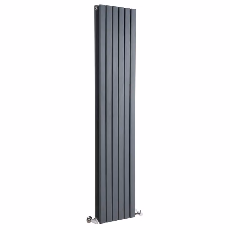 Radiatore di Design Verticale Antracite - 1780 x 354mm - 1140W - Sloane