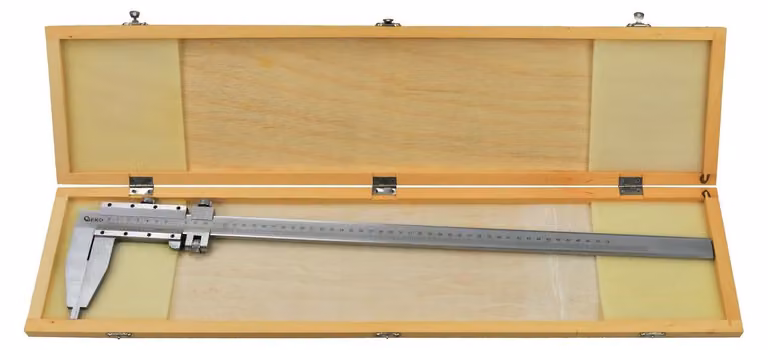 Calibro a corsoio, campo di misura 500 mm, strumento micrometrico di misurazione della profondita ad alta precisione, per uso professionale e fai da te