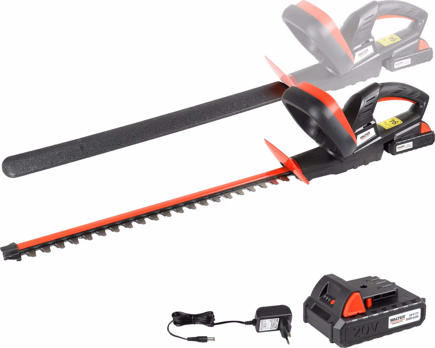 Tagliasiepi a batteria Li-Ion Walter 20 V - 630555