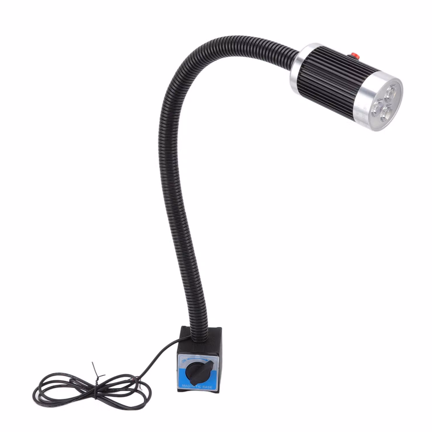 Luce da lavoro magnetica, luce da lavoro a collo d'oca, luce da lavoro con base magnetica, luce da lavoro flessibile, luce da trapano, luce da lavoro a LED