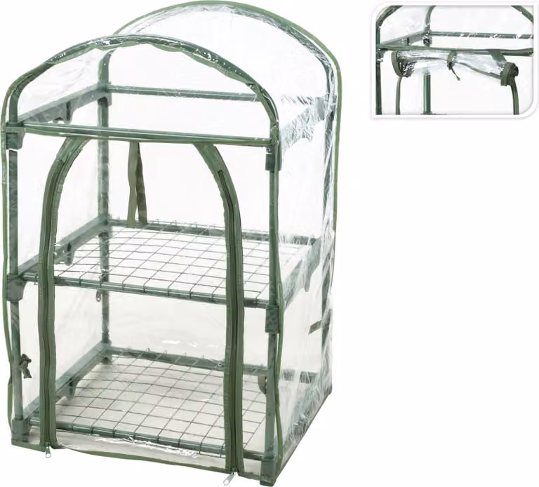 Serra a 2 piani, dimensioni 50x45x84 cm, marca Nampook