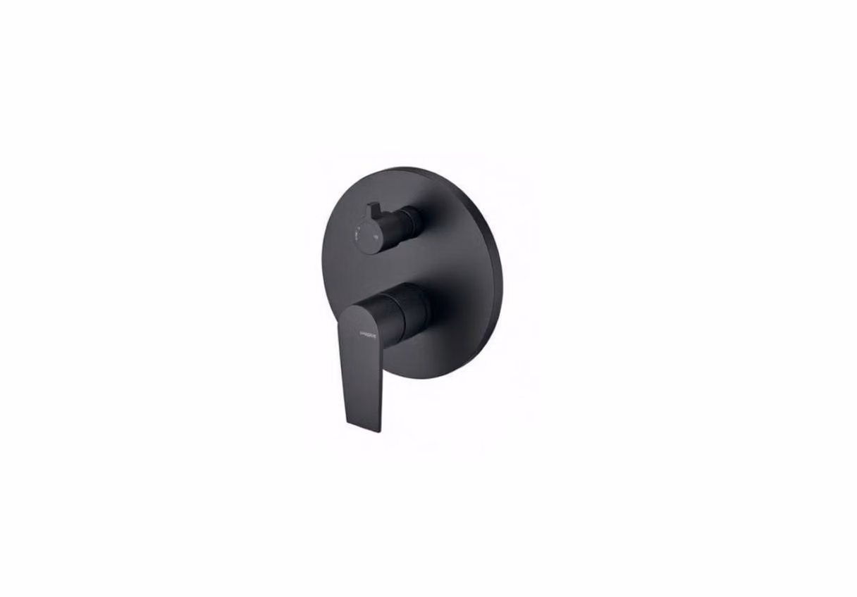 Miscelatore doccia con deviatore Vema TIMEA V16142 - Nero Opaco