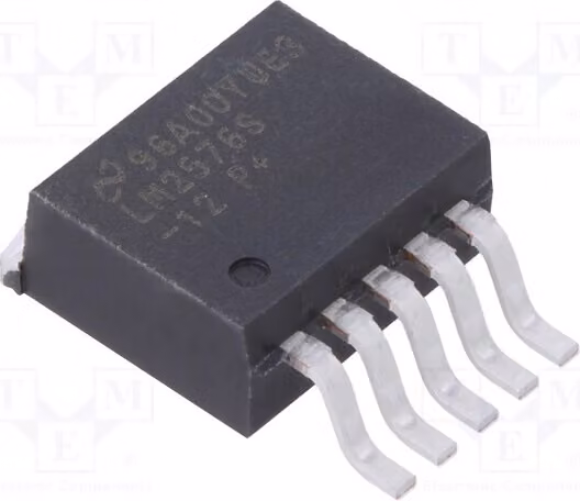 1 convertitore DC/DC, uscita: 12V, package TO263-5, ingresso: 4÷40V, tipo buck, LM2576S-12/NOPB, regolatore di tensione