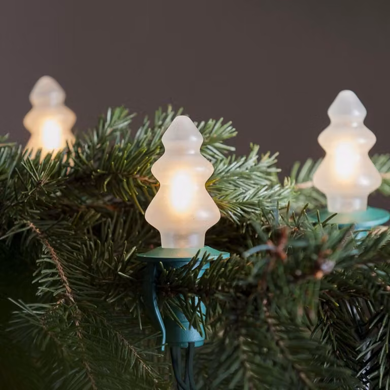 Set albero LED Exihand, bianco, TVP-12 + 12 lampadine a incandescenza, 20 V/0,2 W, espandibile