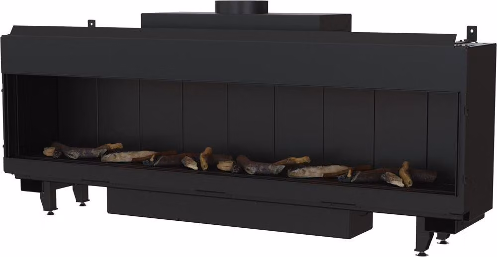 KRATKI LEO 200 fuoco a gas a fronte di gas naturale ∅ 130/200 16 kW