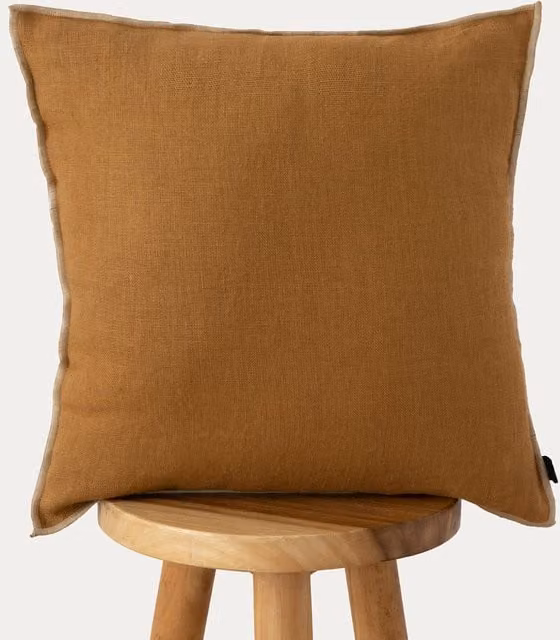 Chennai cuscino ocra - Kenay Home