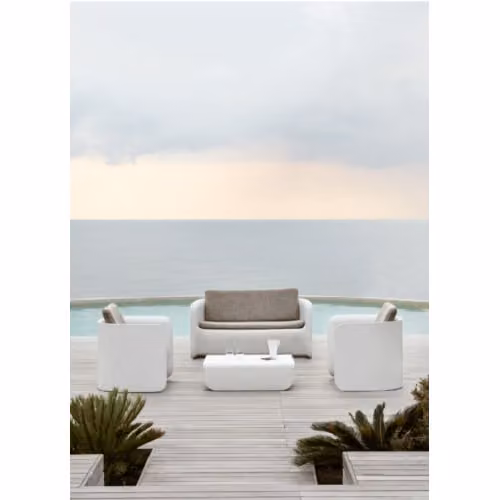 Divanetto per spazi esterni Nova S a due posti made in Italy MyYour Design