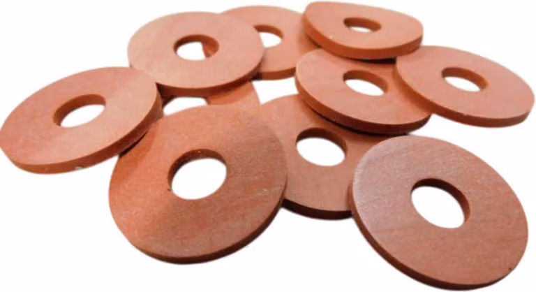 10 pezzi silicone M8 25 mm x 9 mm x 2 mm
