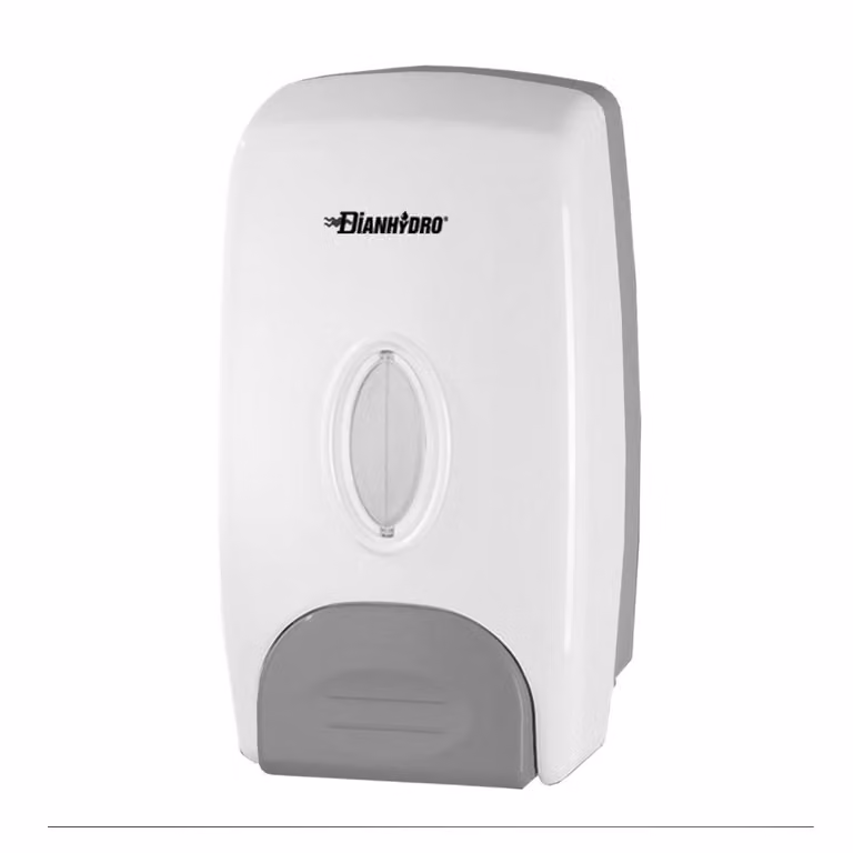 Dispenser di sapone liquido a parete in ABS - Bianco
