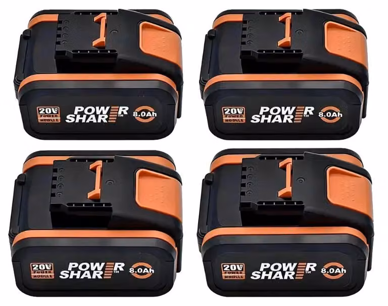 Sostituzione batteria, 20V, agli ioni di litio, capacità 8000mAh, 20V 8.0Ah x 4