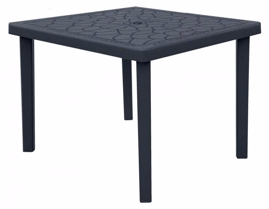 Tavolo Gruvyer 90x90 – Antracite – Grand Soleil