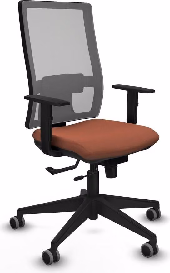 Sedia da ufficio Piqueras y Crespo 1D066G0 Marrone Grigio