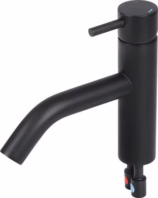 Differnz, miscelatore per lavabo, nero opaco, modello 30.414.00