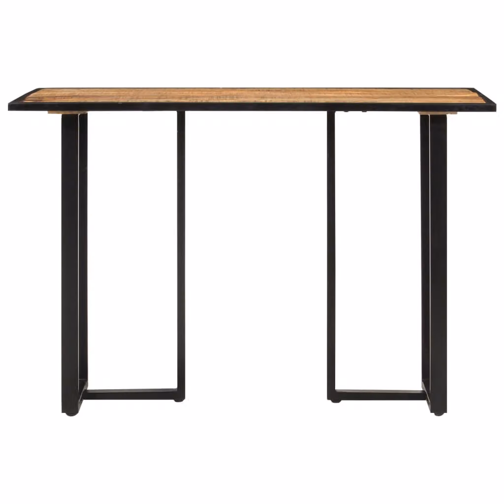 vidaXL Tavolo da pranzo 110x55x75,5 cm in legno massiccio di mango