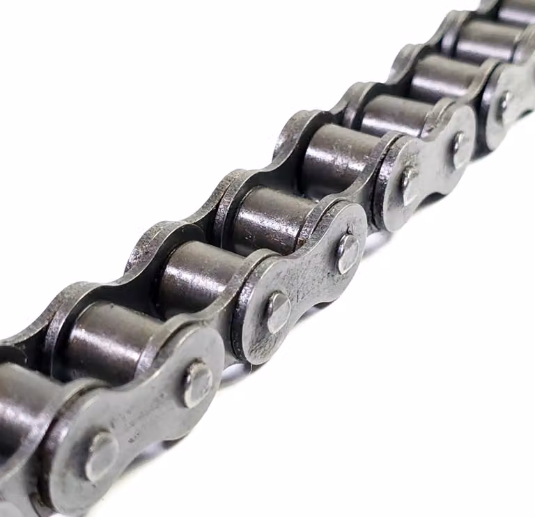 Catena a rulli 50H-1 (10AH-1) RINFORZATA, lunghezza 500 cm (5 m) + maglia di giunzione – OZD