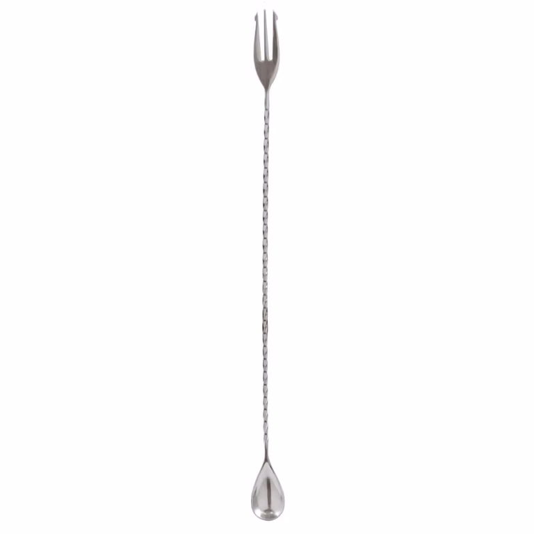 Cucchiaio/forchetta miscelatore effetto antique acciaio Paderno, 30cm