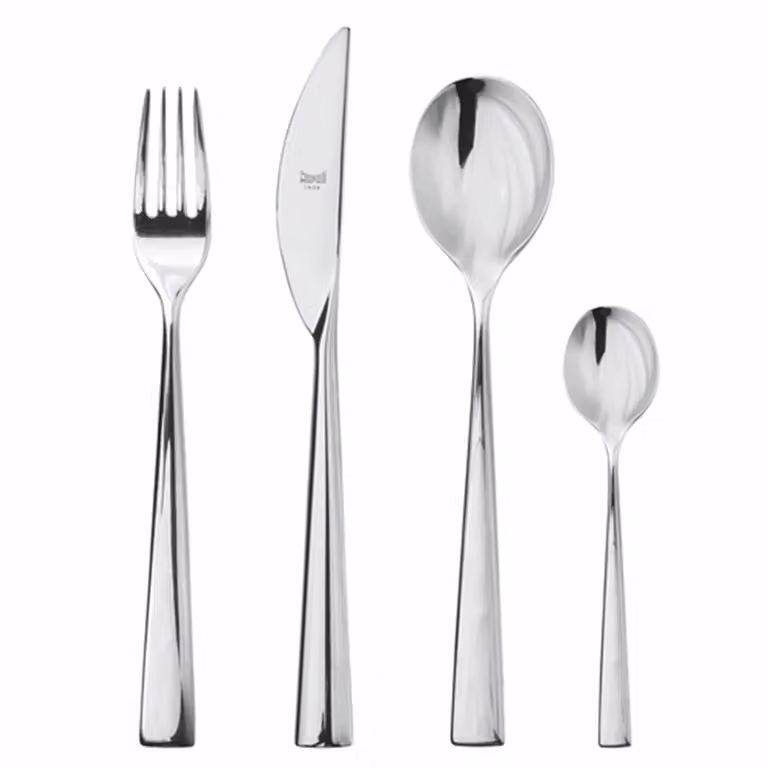 Servizio posate in acciaio inox linea Energia 24 pezzi