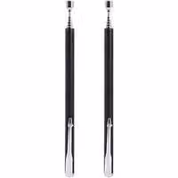 Pinza magnetica telescopica in 2 pezzi da 2 libbre, acciaio inossidabile, nera, 5,5-24"