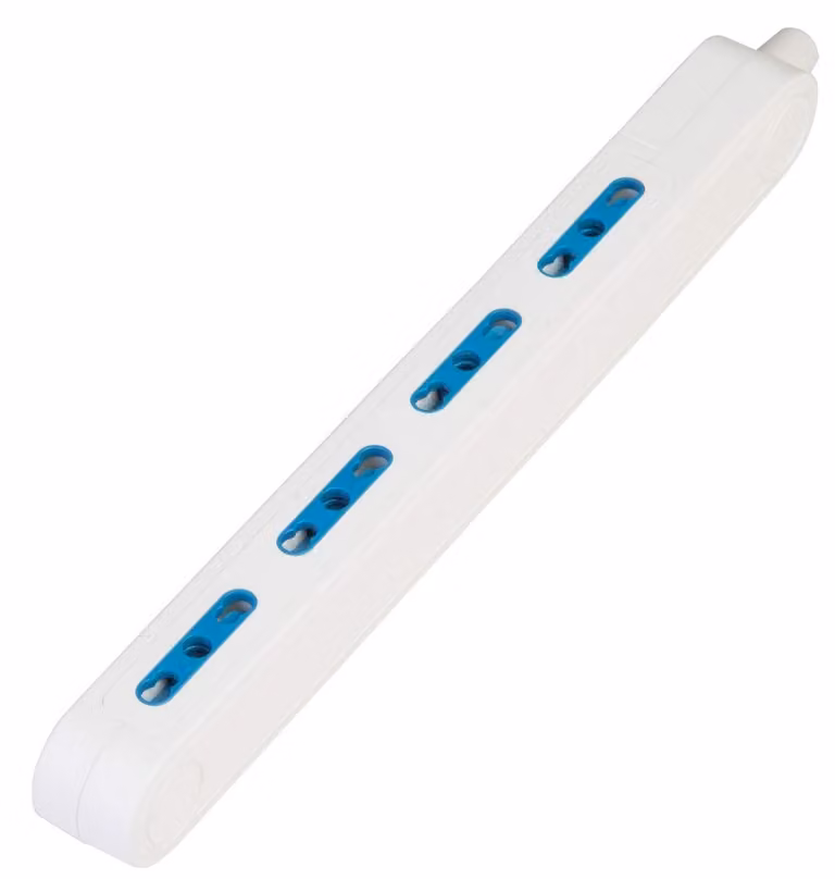 Ciabatta multipresa Poly Pool AR2442X, senza cavo, con 4 prese a due poli