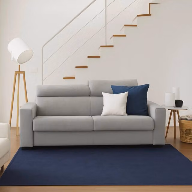 Divano Letto Aieie Talamo Italia, Divano 2 Posti con Apertura Girevole, Poggiatesta Regolabili e Braccioli Slim, Grigio, L: 180 cm, P: 95 cm, H: 85 cm
