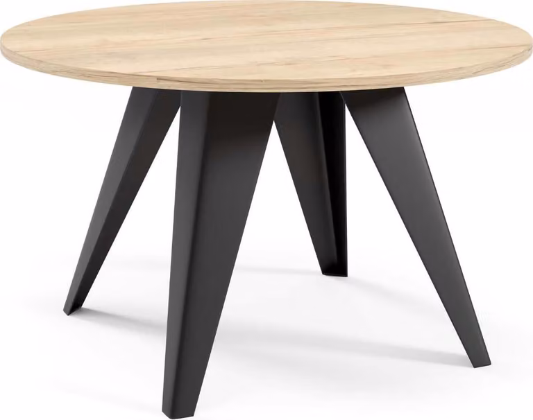 FURNLUX Tavolino Fare Beige 75cm / Colore principale: Beige / Dimensioni: 75 x 50 x 75 cm